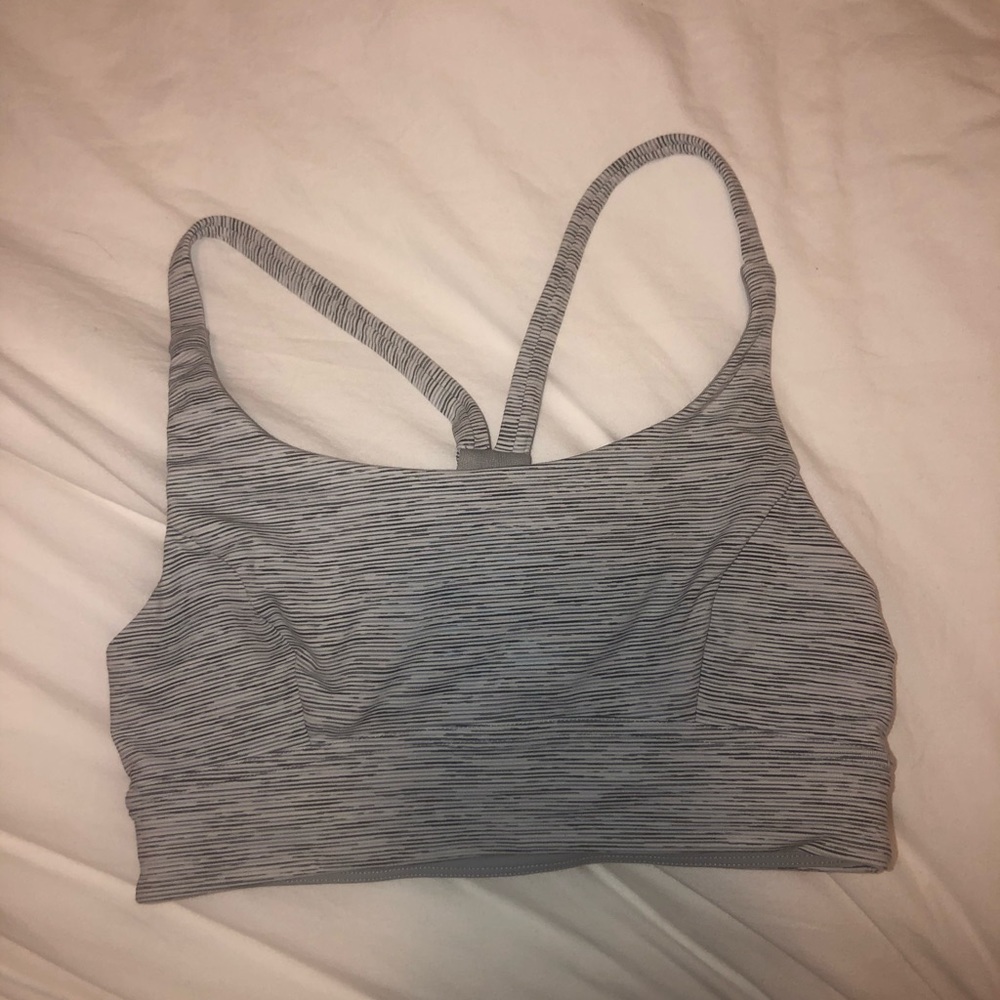 Lululemon Sports Bra - Light Gray - Size 4